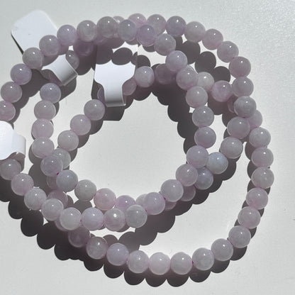 Lavender Jade Bracelets
