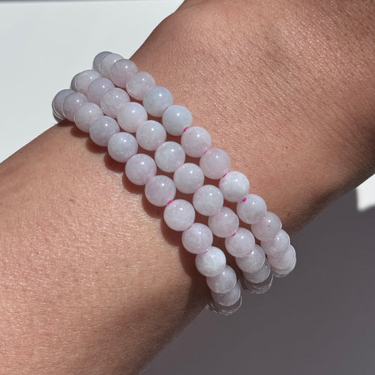 Lavender Jade Bracelets