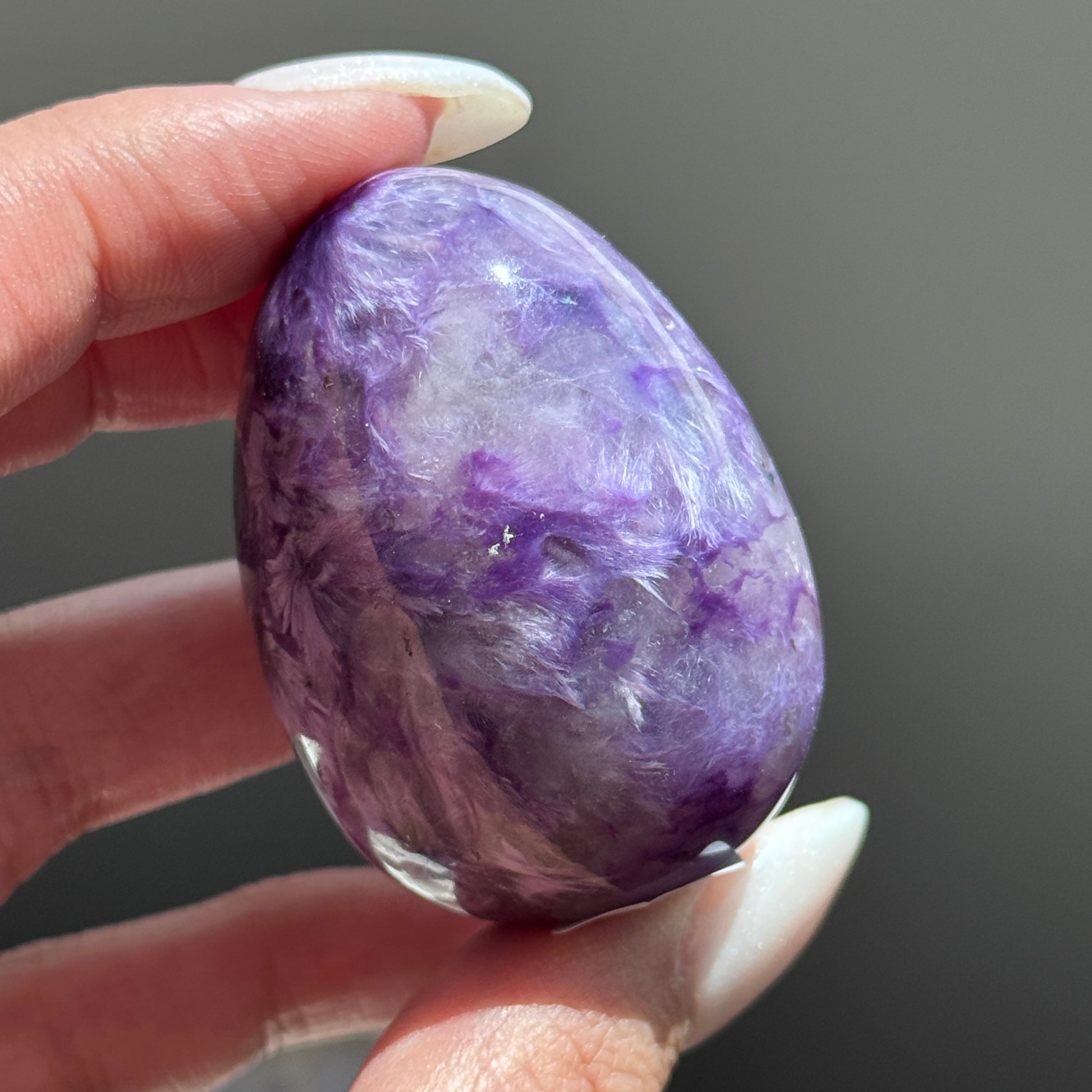 charoite egg
