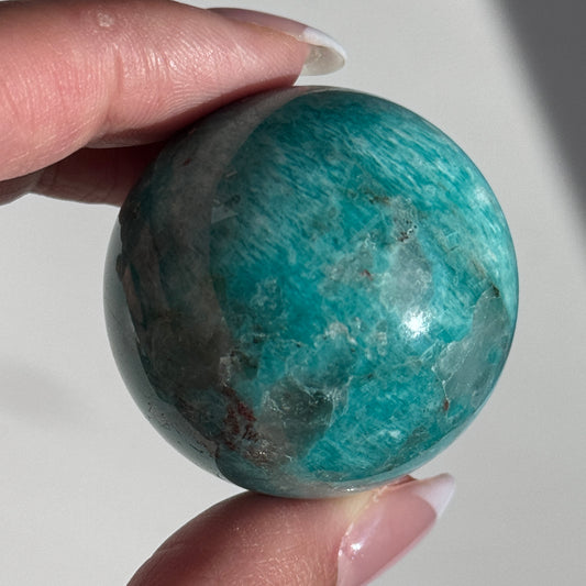 Gel Amazonite Quartz Sphere #5