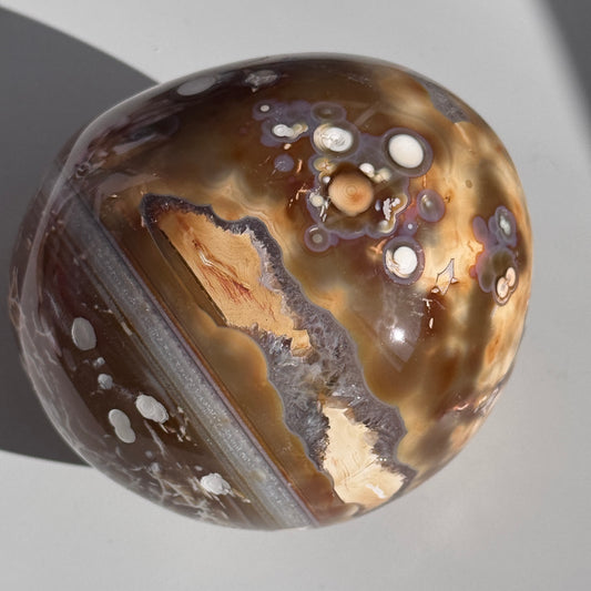 Carnelian Orca Agate Freeform #14