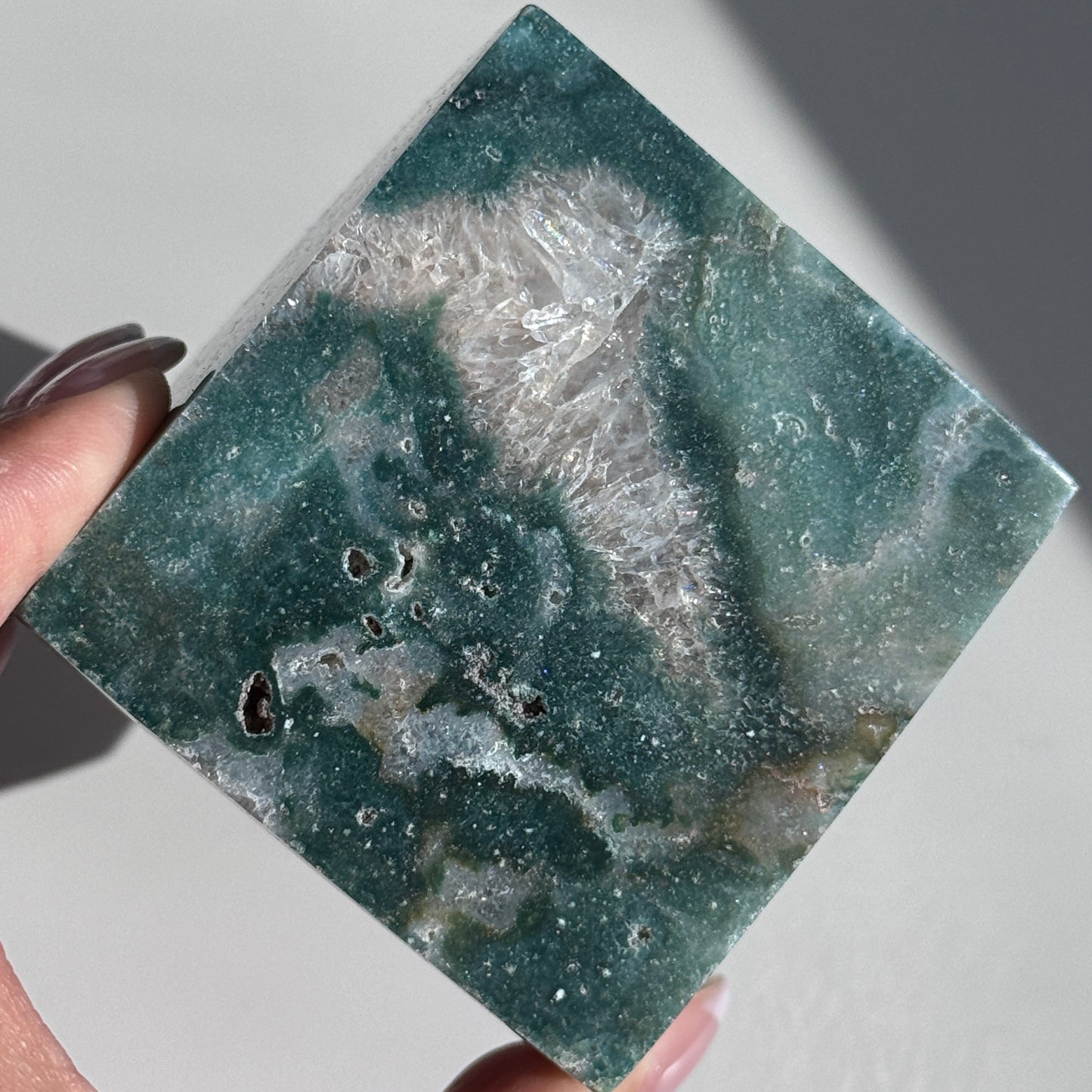 Sea Jasper Cube #2