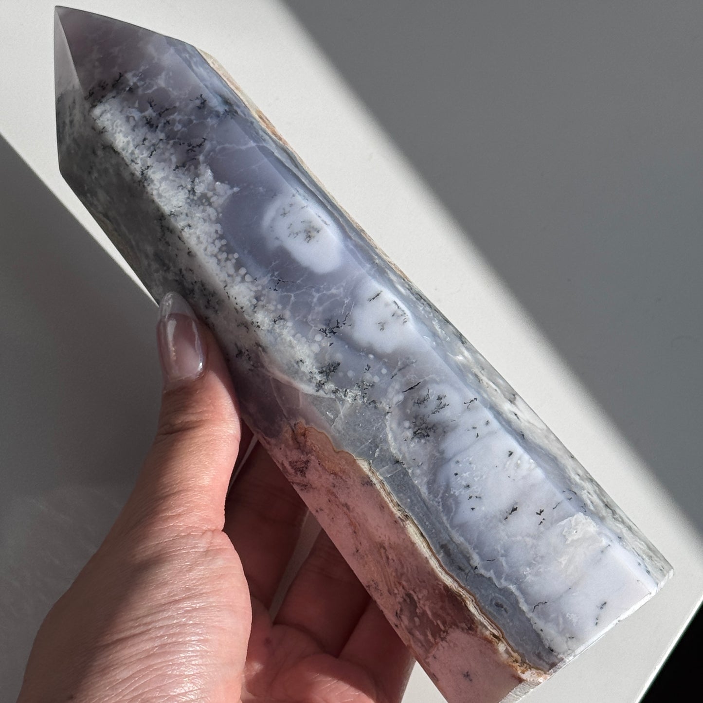 Purple Dendritic Opal Tower (L) #3