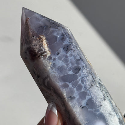 Purple Dendritic Opal Tower (L) #3