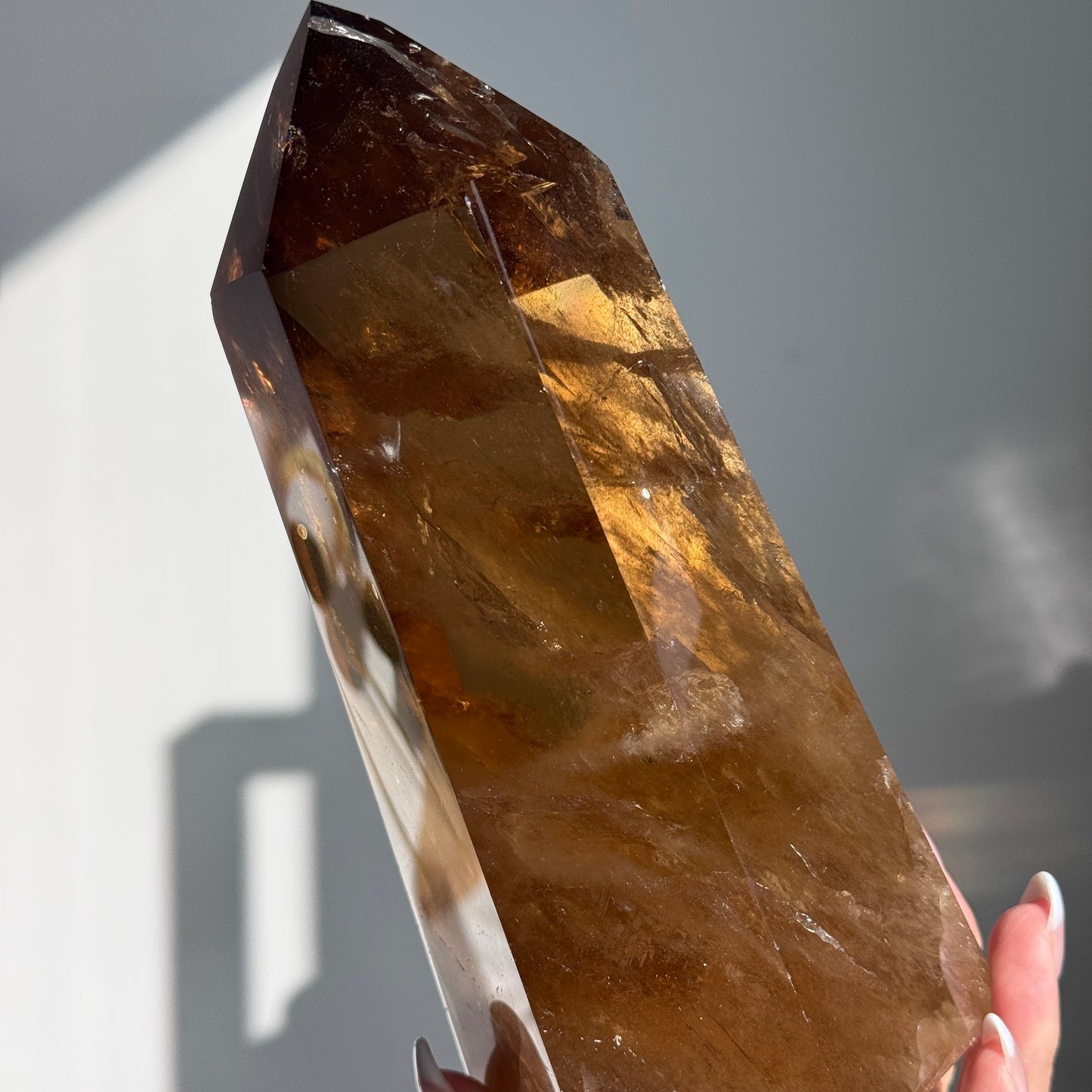XL Statement Citrine Quartz Tower #1