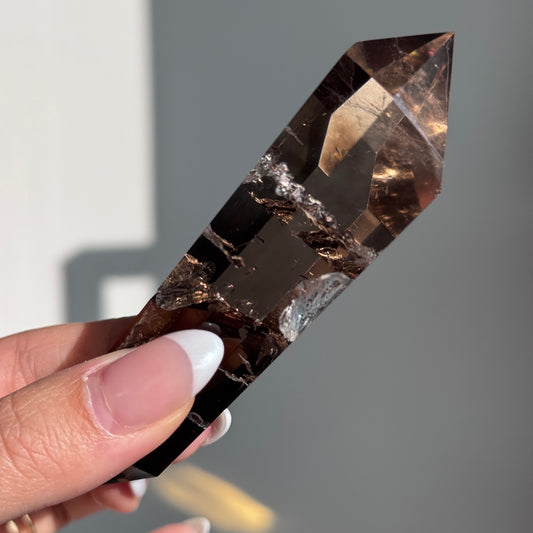 Dark Smoky Quartz Polished DT (EXTRA GRADE) #6