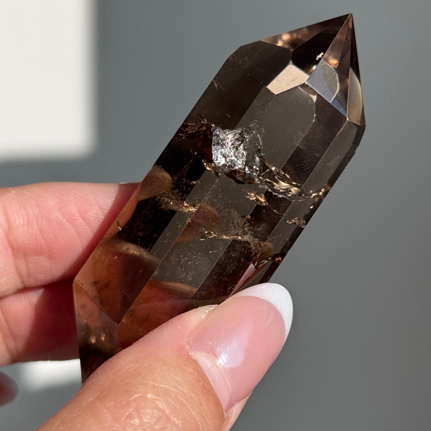 Dark Smoky Quartz Polished DT (EXTRA GRADE) #1