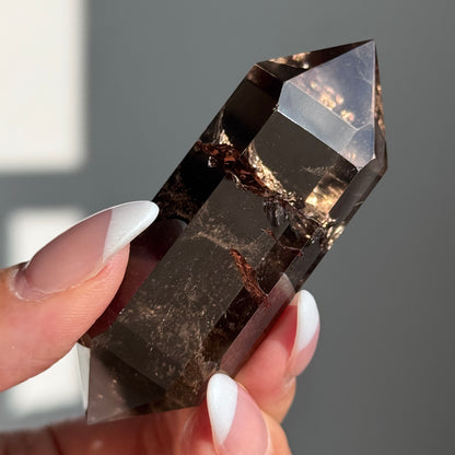 Dark Smoky Quartz Polished DT (EXTRA GRADE) #1