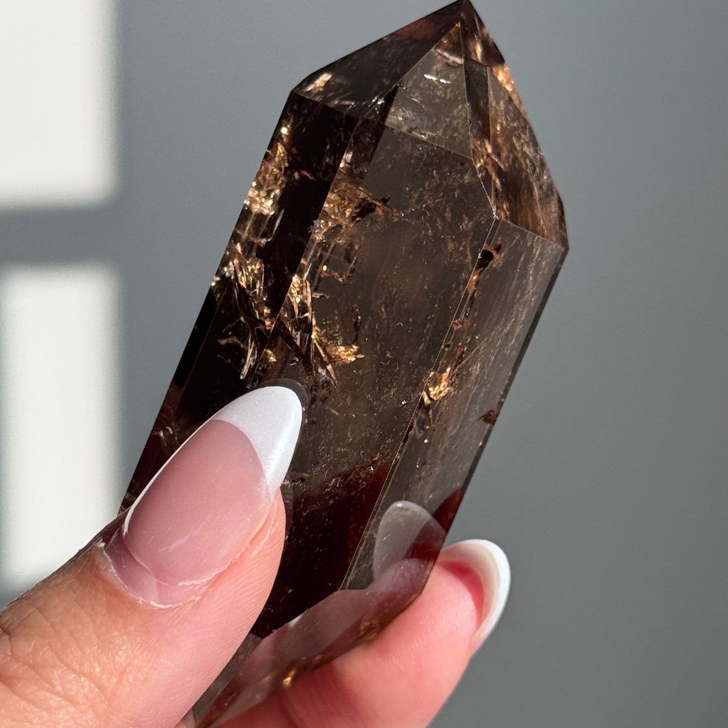 Dark Smoky Quartz Polished DT (EXTRA GRADE) #2
