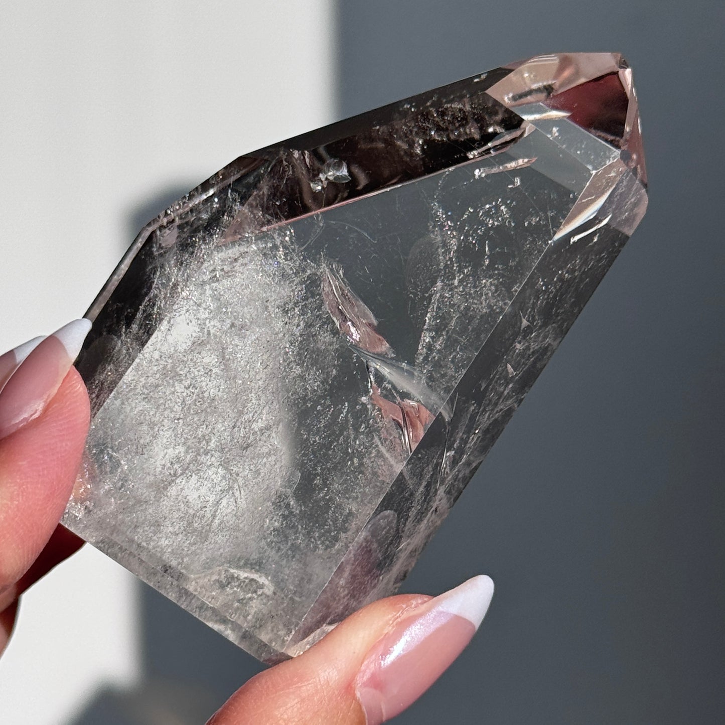 HQ Light Smoky Quartz Tower #10