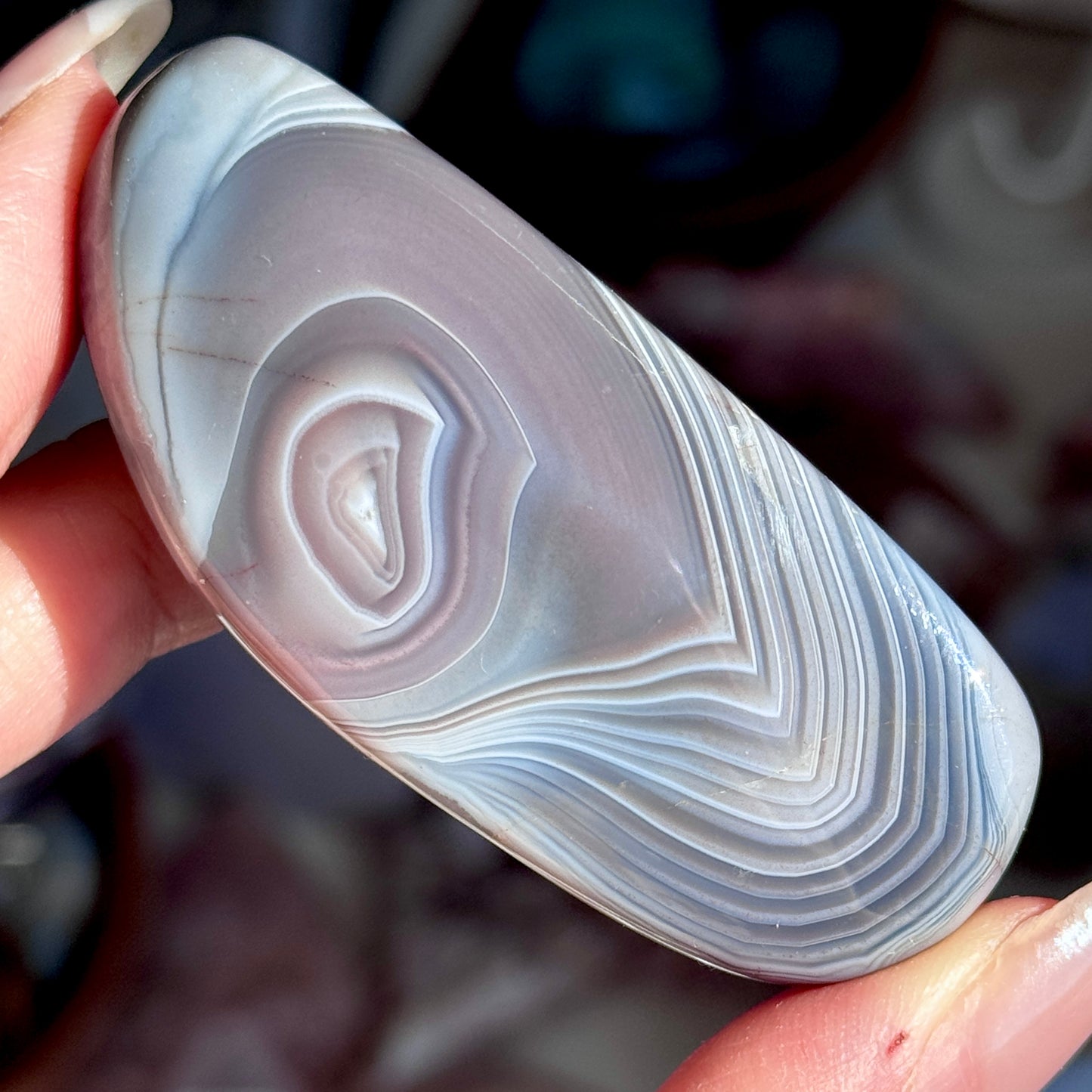 Polished Botswana Agate Freeform #3