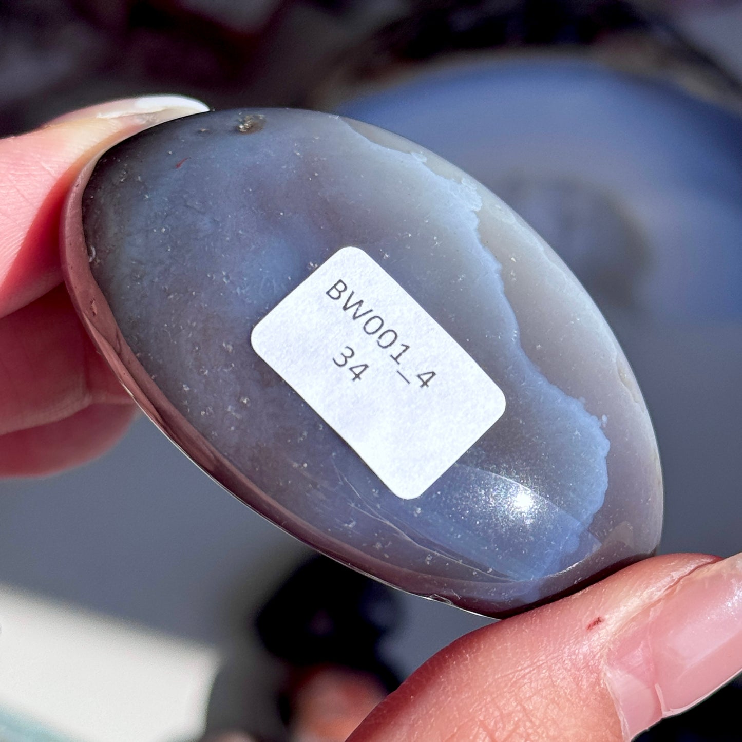 Polished Botswana Agate Freeform #4