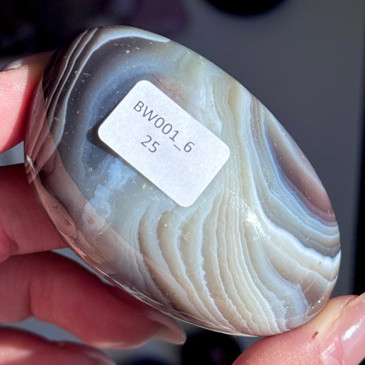 Polished Botswana Agate Freeform #6