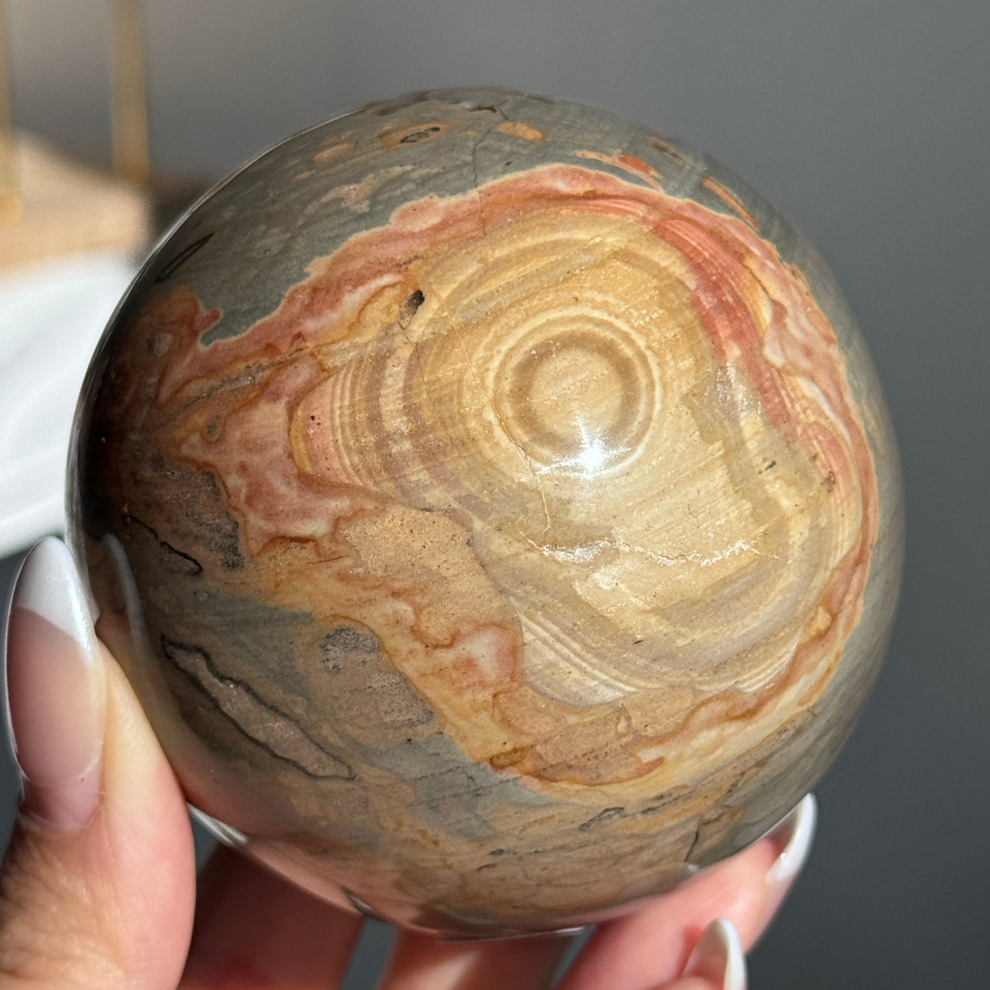 New Find Jasper Sphere [Madagascar] #8