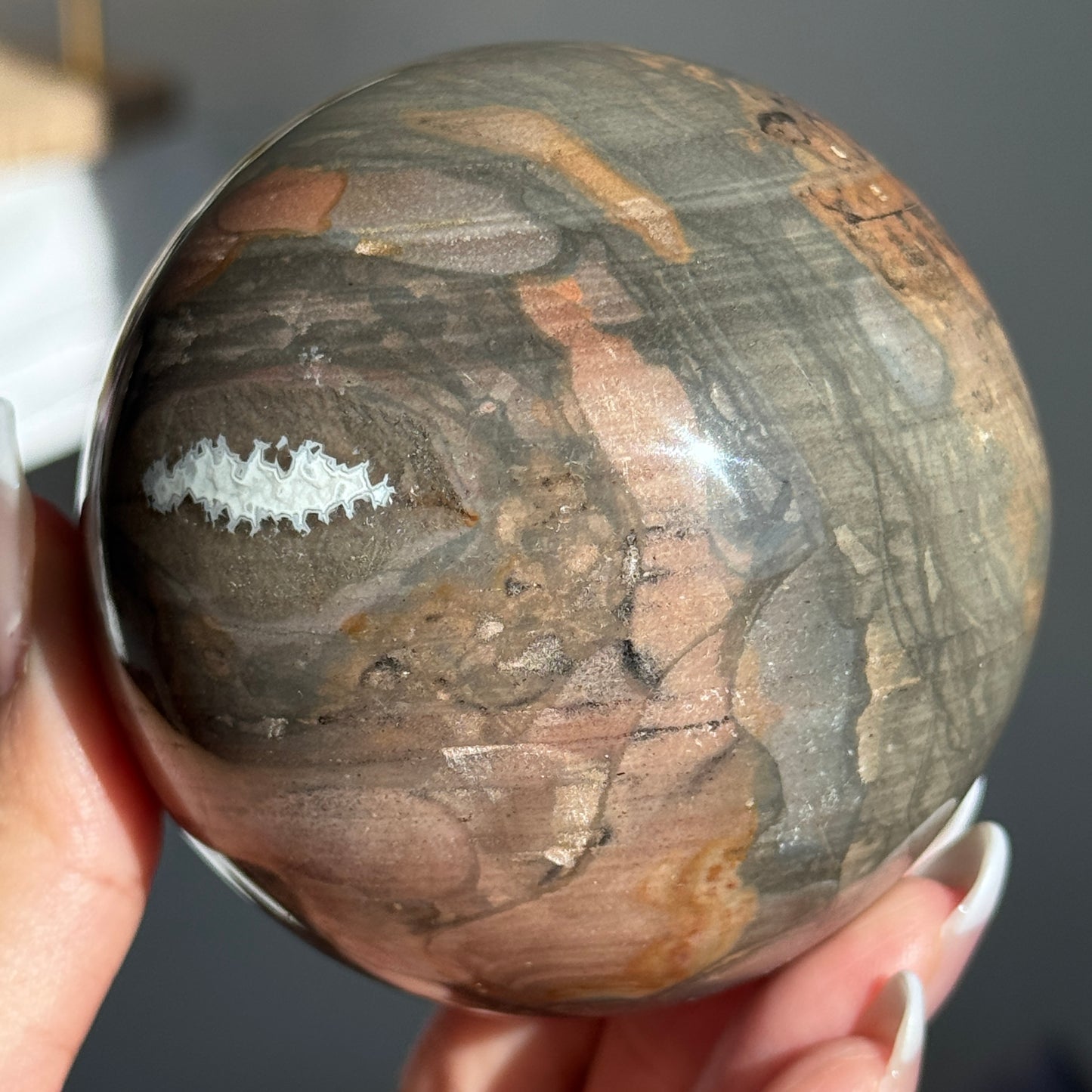 New Find Jasper Sphere [Madagascar] #8