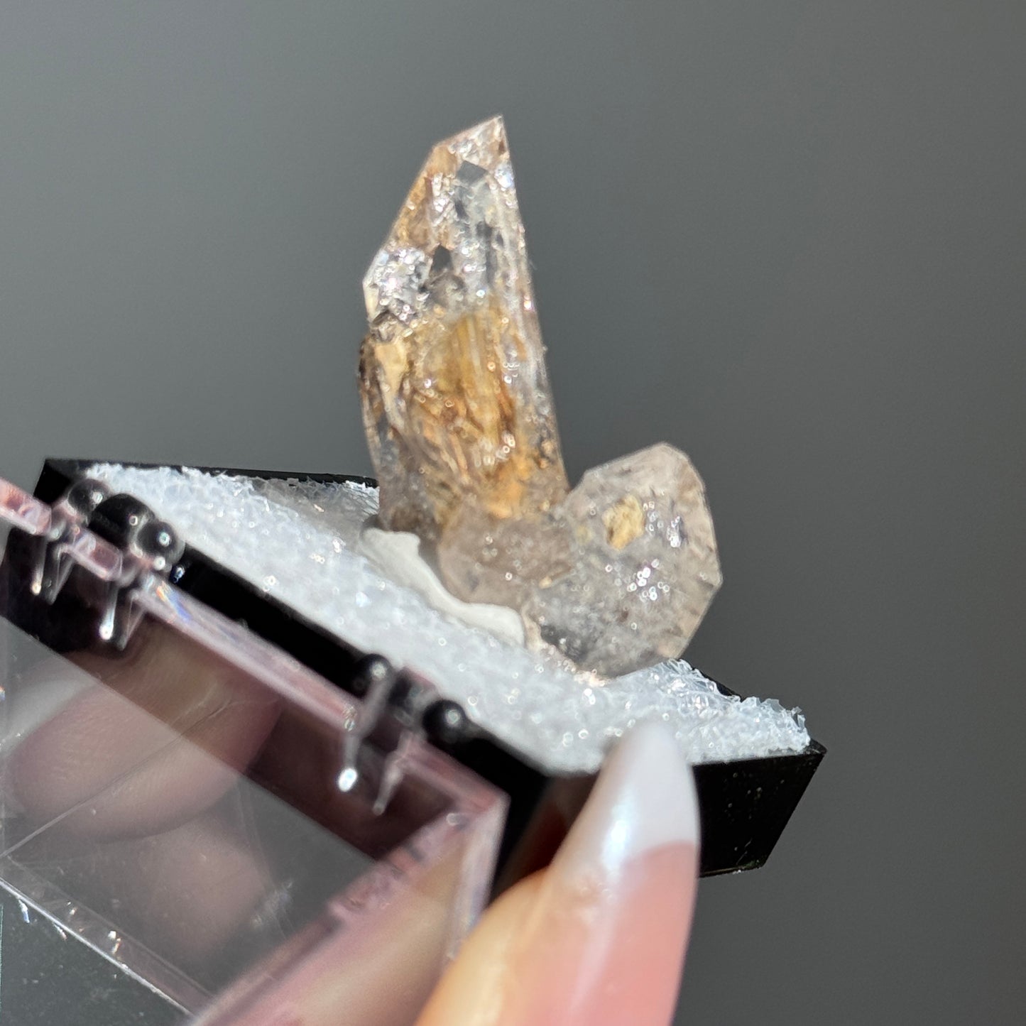 Oklahoma Diamond Quartz Thumbnail Specimen #4