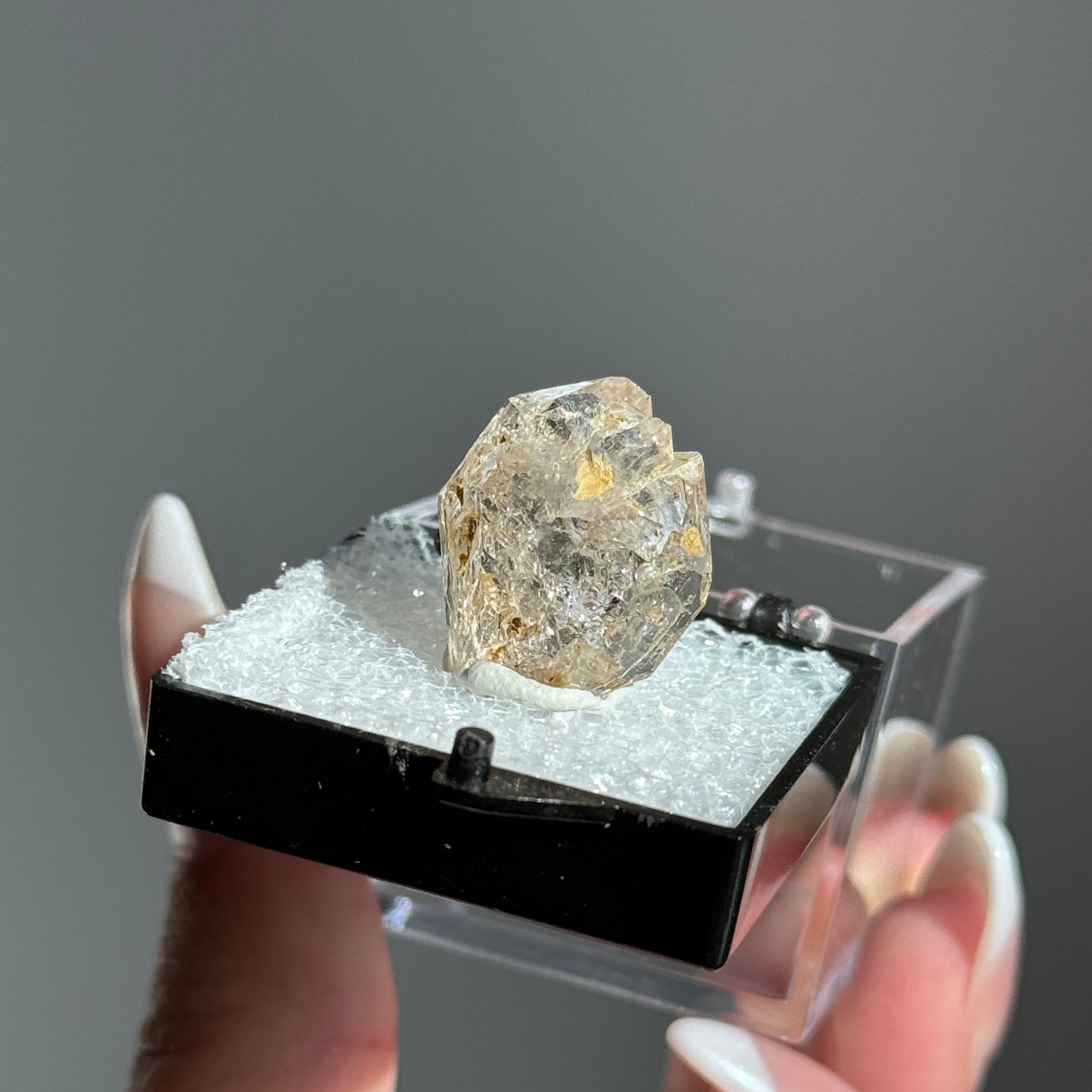 Oklahoma Diamond Quartz Thumbnail Specimen #8