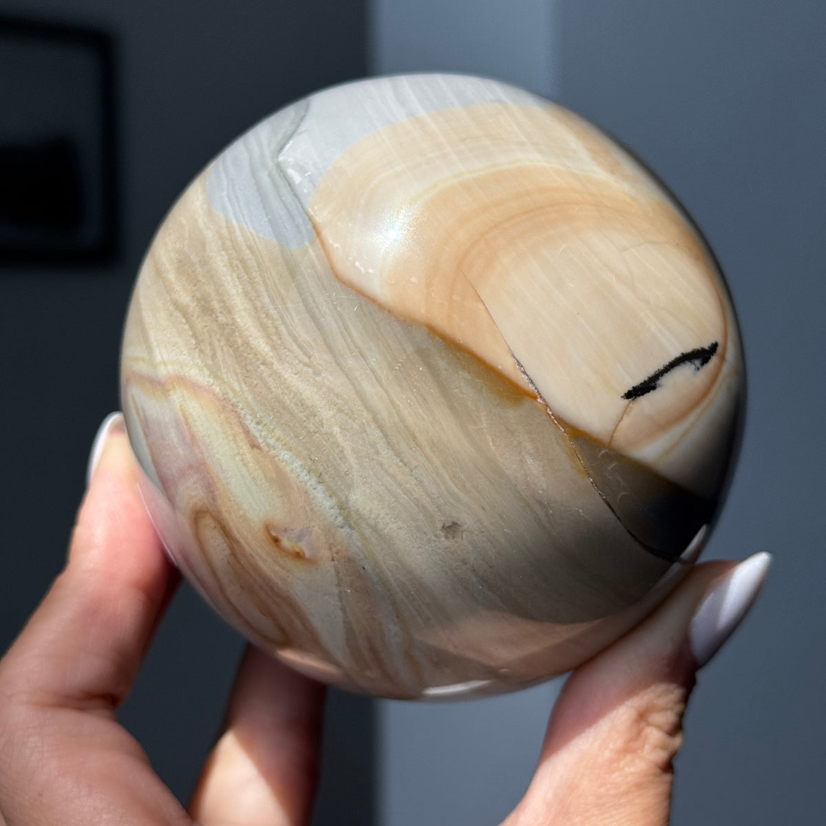 Banded Jasper Sphere #2