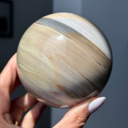 Banded Jasper Sphere #2