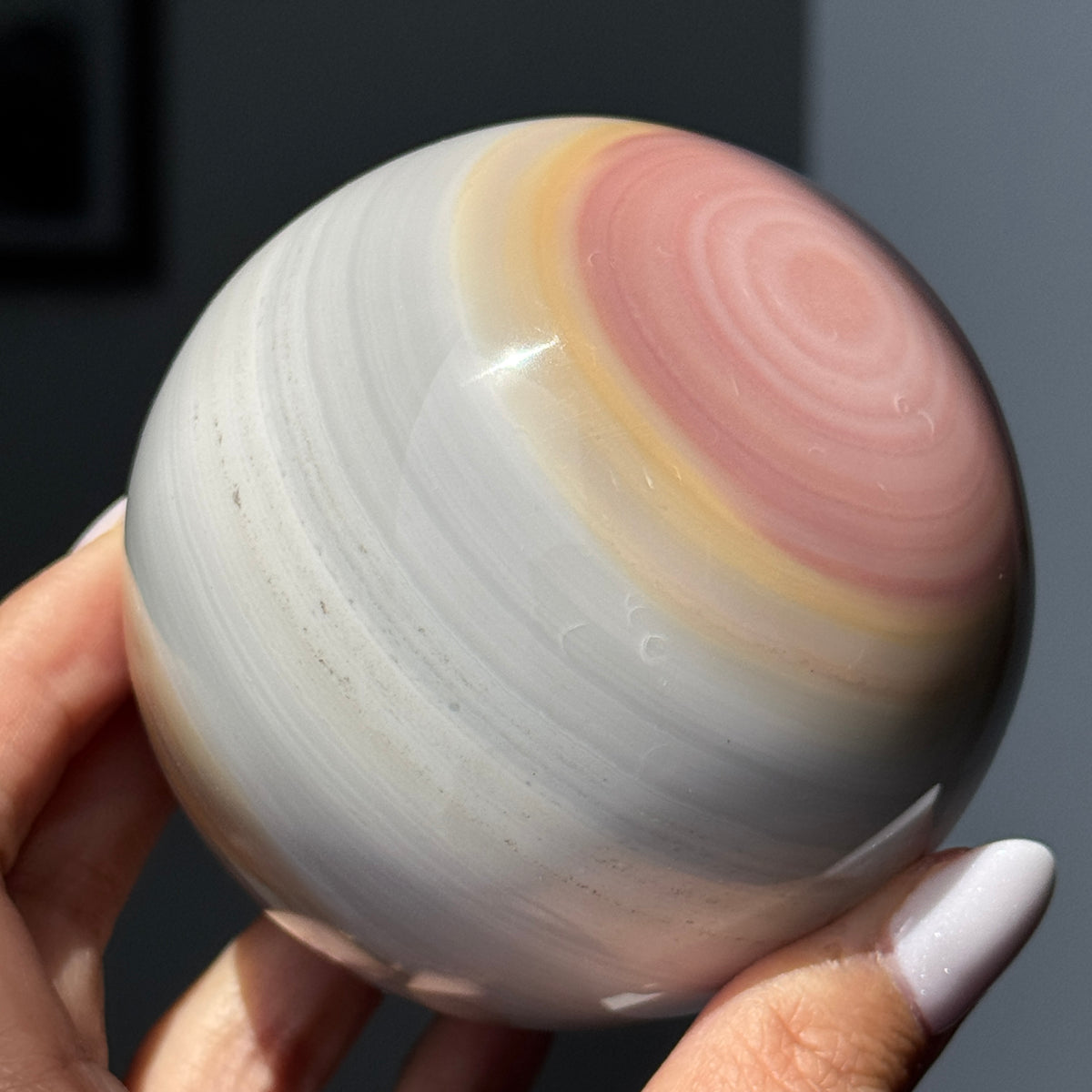 Banded Jasper Sphere #8