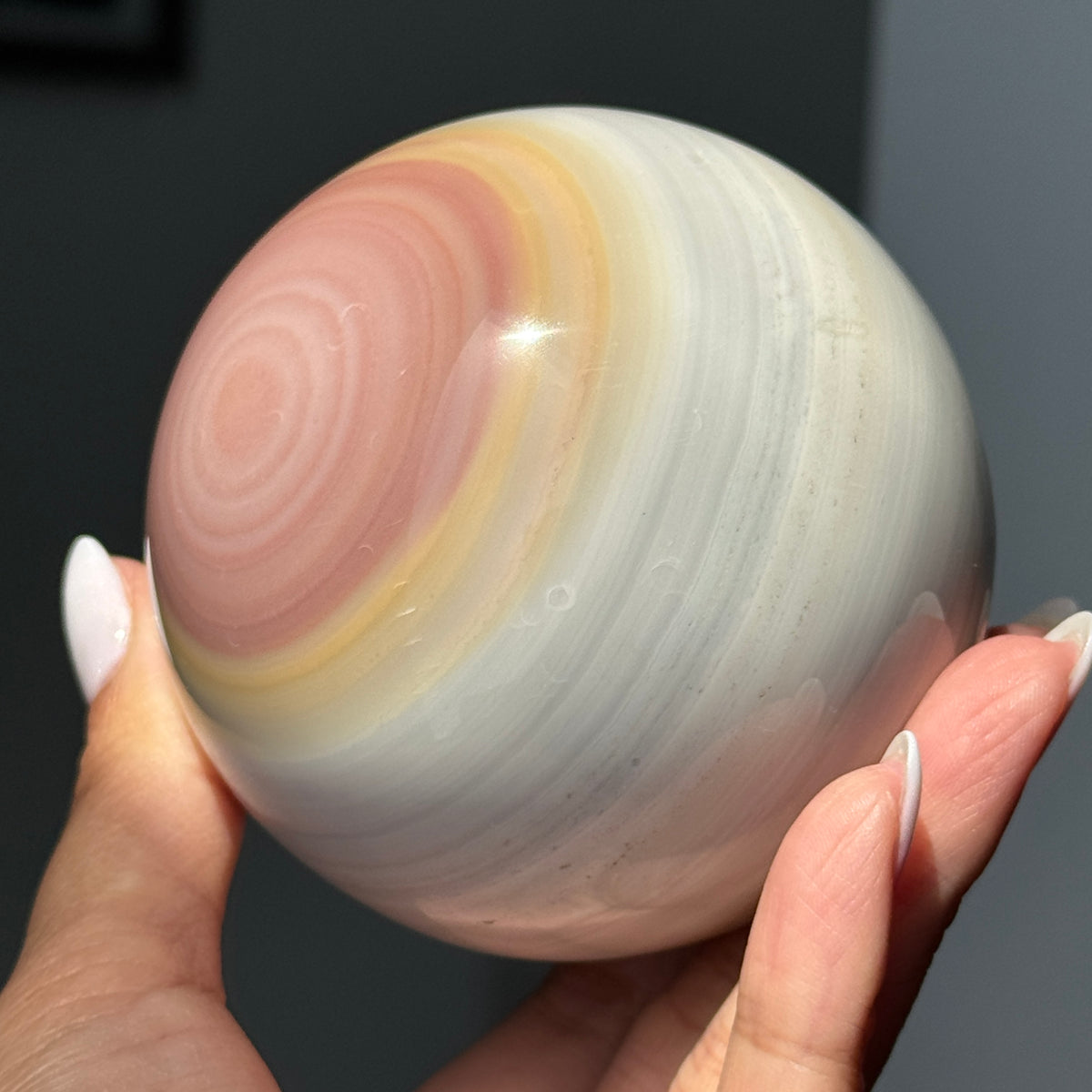 Banded Jasper Sphere #8