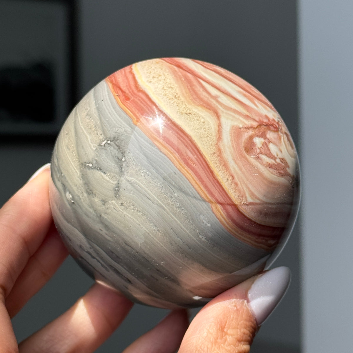 Pastel Jasper Sphere #15