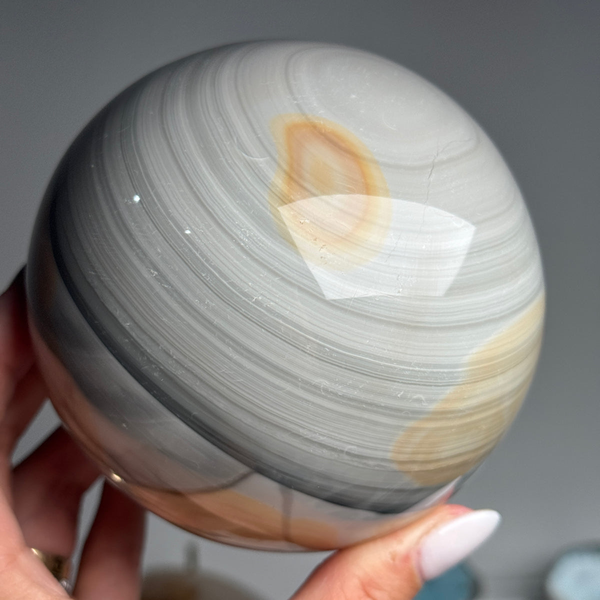XL Statement Banded Jasper Sphere #11