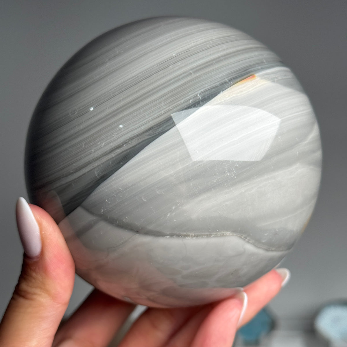 XL Statement Banded Jasper Sphere #11