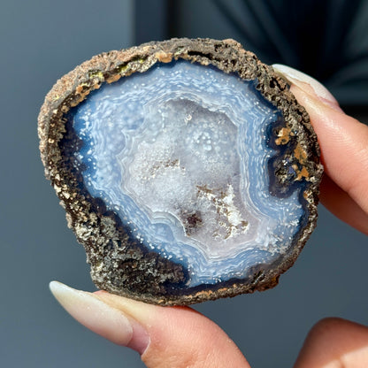 Starry Night Agate Geode #32