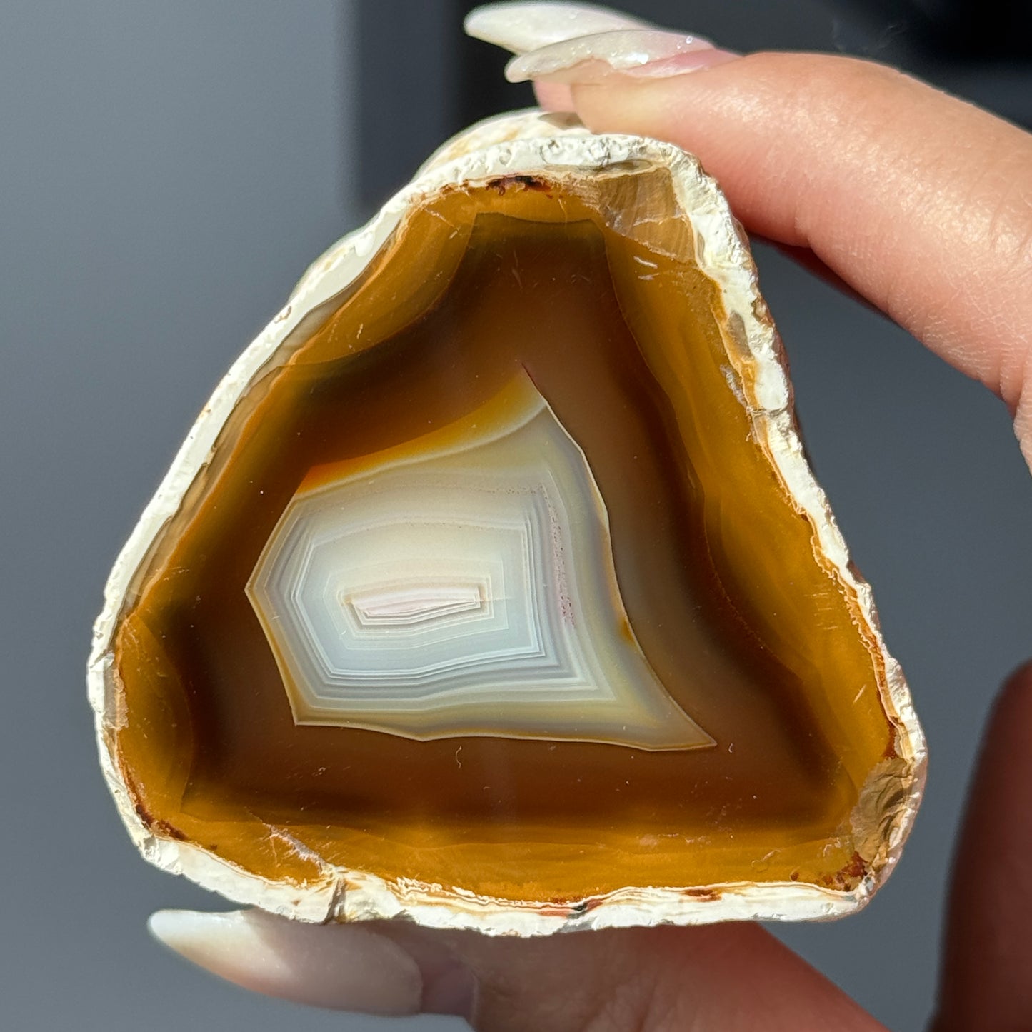 Sumatran Agate Geode (Baturaja, Indonesia) #1