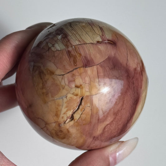 Polychrome Ibis Jasper Sphere #13