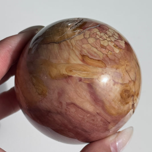 Polychrome Ibis Jasper Sphere #13