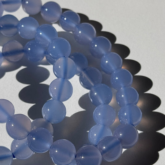 Turkish Blue Chalcedony Bracelets