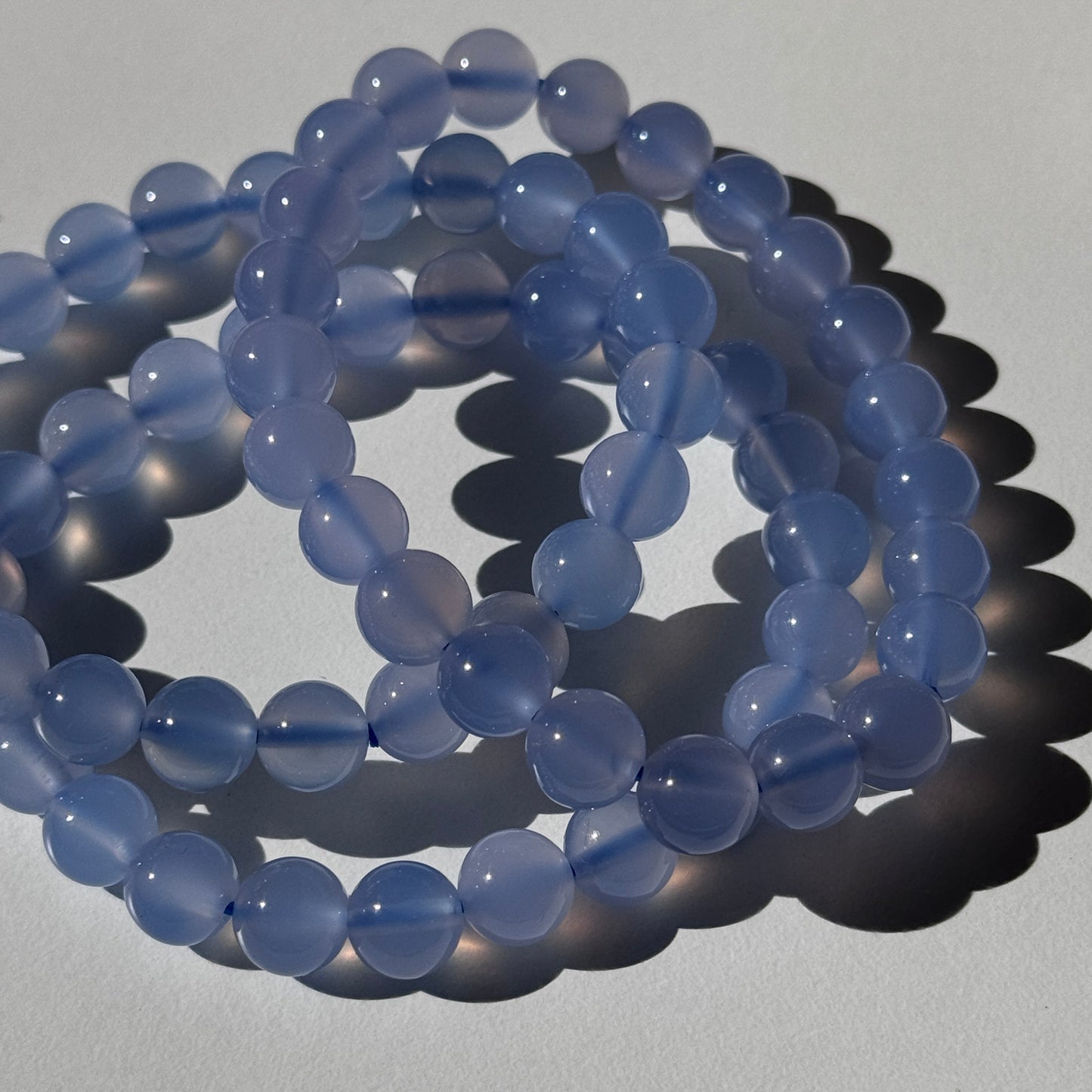Turkish Blue Chalcedony Bracelets