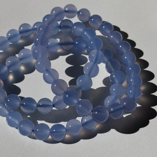 Turkish Blue Chalcedony Bracelets