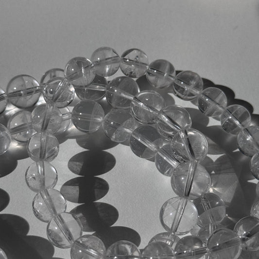 White Phantom Quartz Bracelets