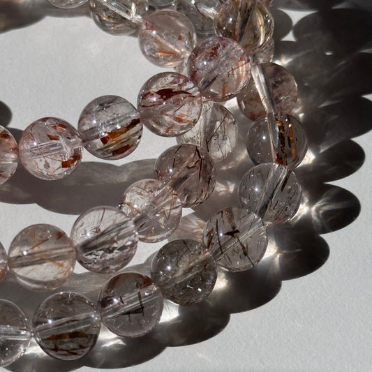 Thick Rutile Quartz Bracelets