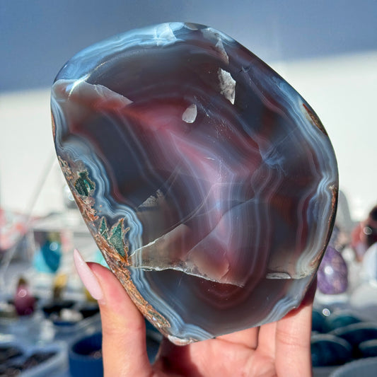 mozambique strawberry agate
