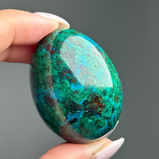 Chrysocolla Malachite Cuprite Egg #2