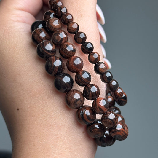 Mahogany Obsidian Bracelets (various bead sizes)