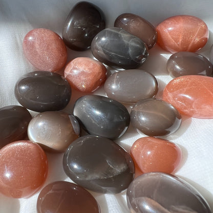 Mixed Moonstone Tumbles (set of 4)