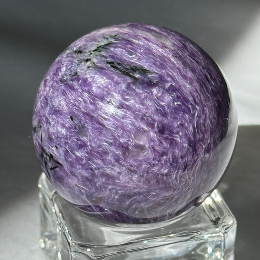 Charoite Spheres