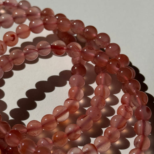 Nanhong Red Agate Bracelets