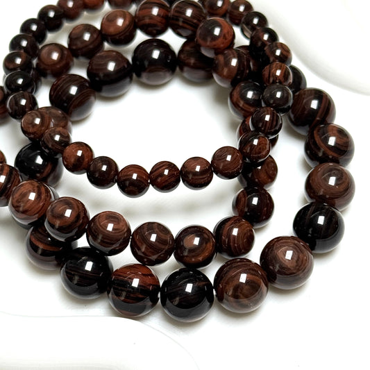 Mahogany Obsidian Bracelets (various bead sizes)