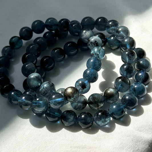 Devil's Aquamarine Bracelets (various bead sizes)