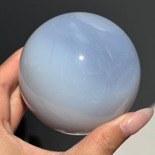 Blue Chalcedony Sphere #5