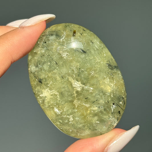 Prehnite Palm #3