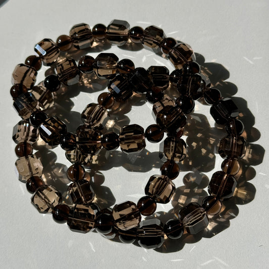 HQ Smoky Quartz Designer Bracelets