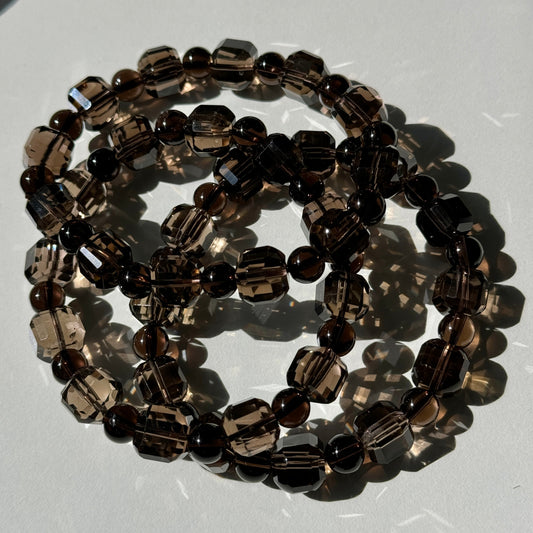HQ Smoky Quartz Designer Bracelets