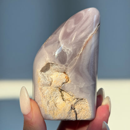 Lavender Fluorite Freeform #5